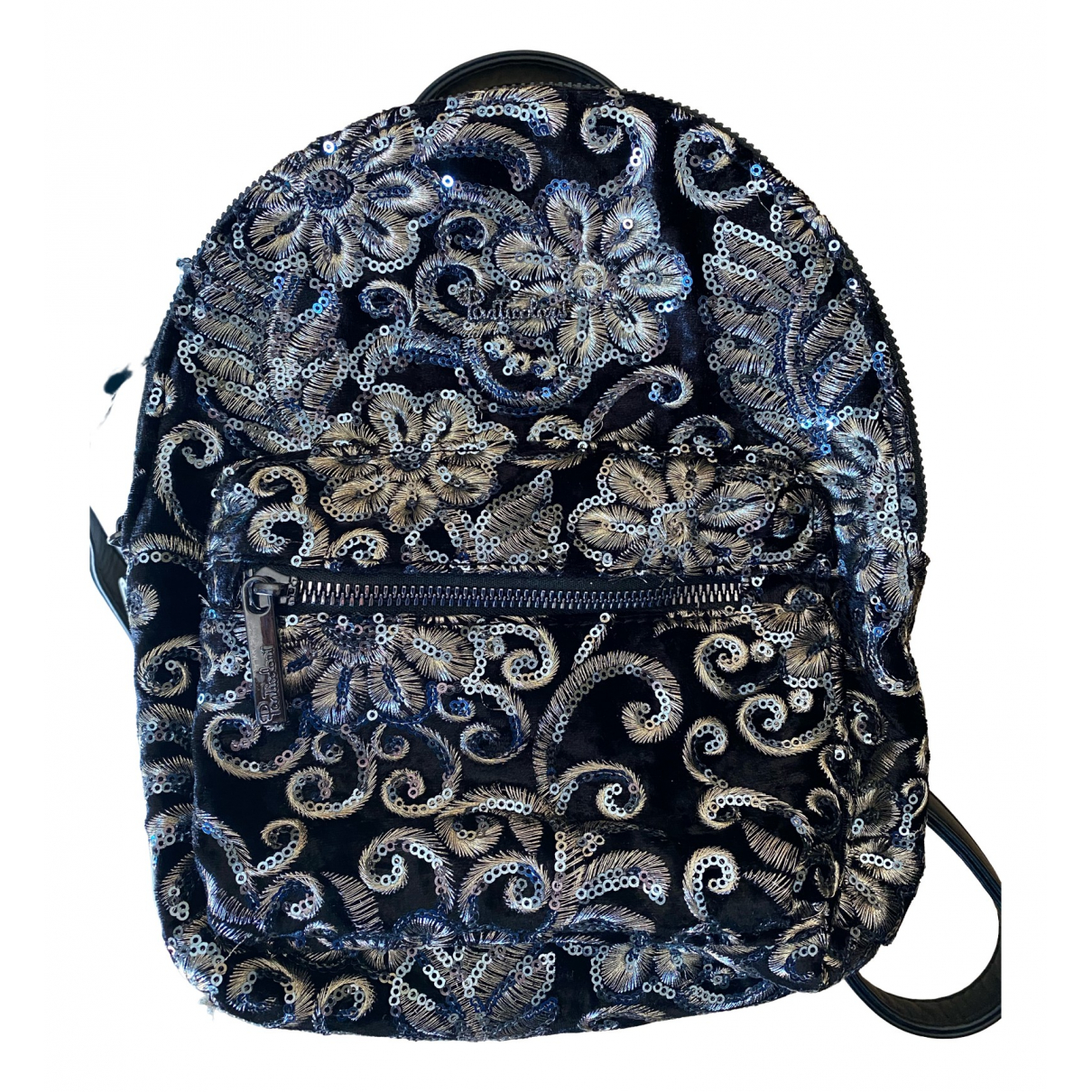 Glitter backpack PARTICOLARI Silver in 
